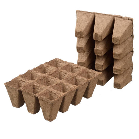 Nature Nature Turfpotten 144 stuks 4x4x5 cm 6020128