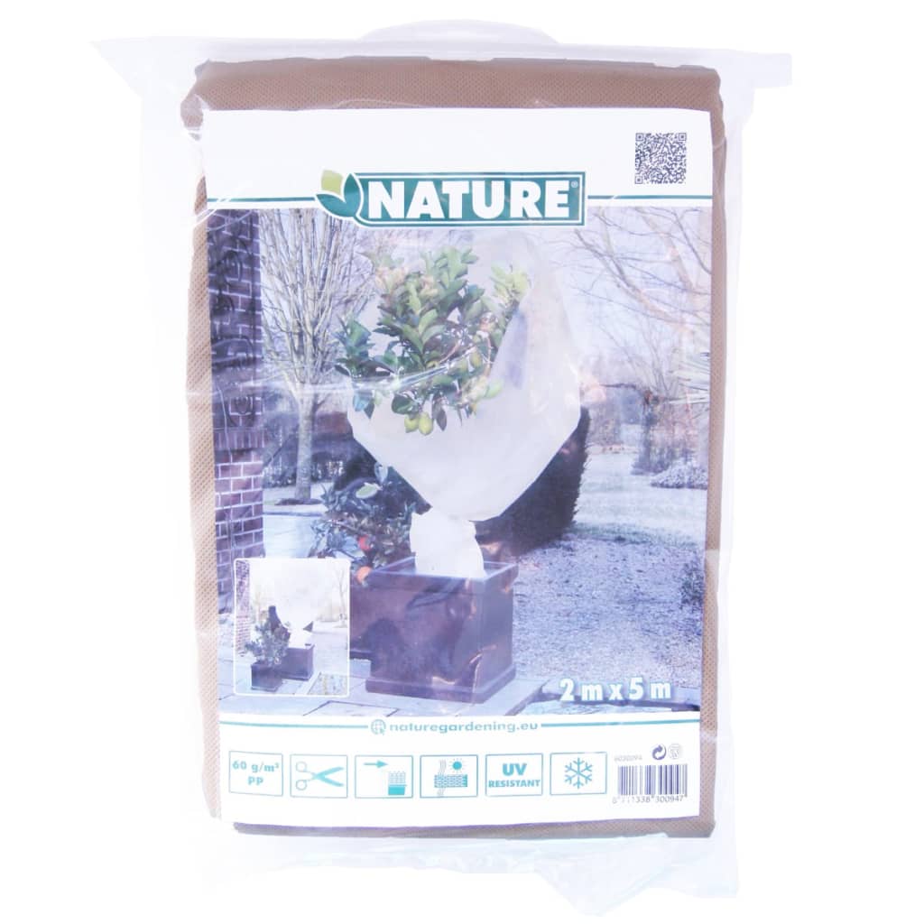 Nature Nature Winterhoes 60 g m² 2x5 m beige