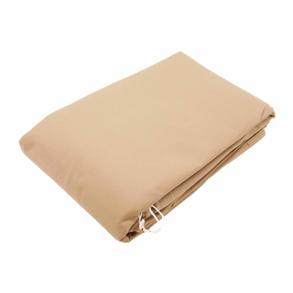 Nature Nature Winterhoes met rits 70 g m² 3x2,5x2,5 m beige