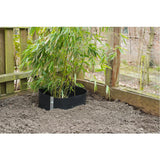 Nature nature wortelbegrenzer 0,7 x 5 m hdpe zwart