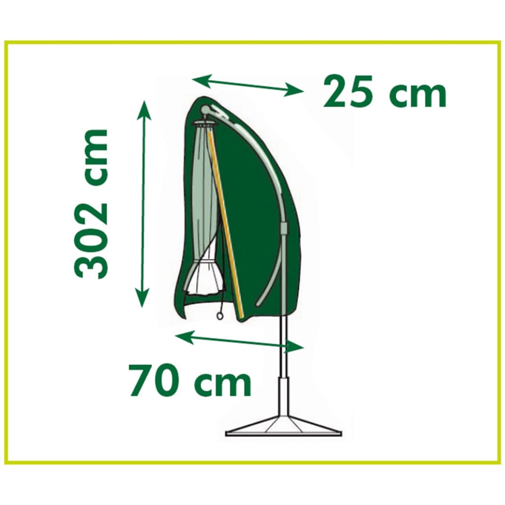 Nature nature tuinmeubelafdekhoes voor staande parasol (groot)