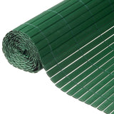 Nature nature tuinscherm dubbelzijdig 1x3 m pvc groen