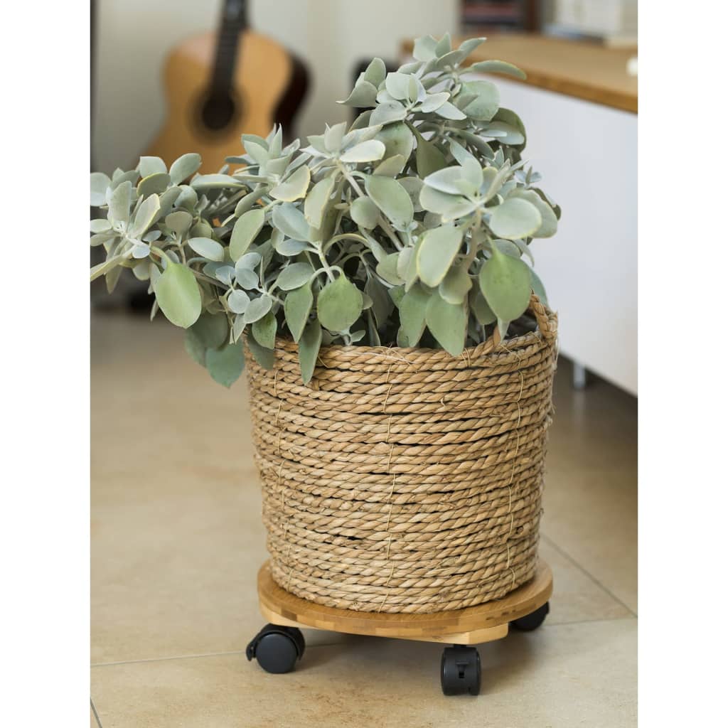 Nature nature plantentrolley rond ø30 cm bruin bpc