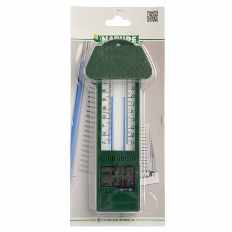 Nature Nature Tuinthermometer min-max digitaal 9,5x2,5x24 cm