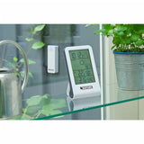 Nature weerstation digitaal h14x8,5x3 cm wit