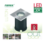 Ranex ra-0158620 led grond spot 3 w 230 lm 3000 k