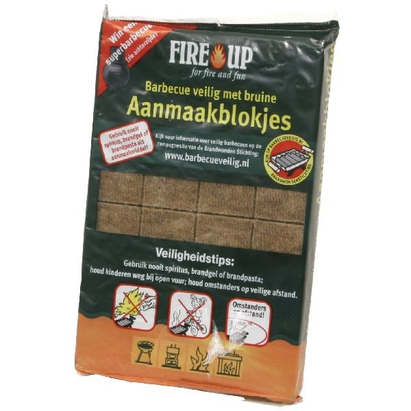 Basic fire up aanmaakblokjes 24 stuks