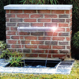 Ubbink Ubbink Niagara waterval met LED-verlichting 60 cm roestvrij staal