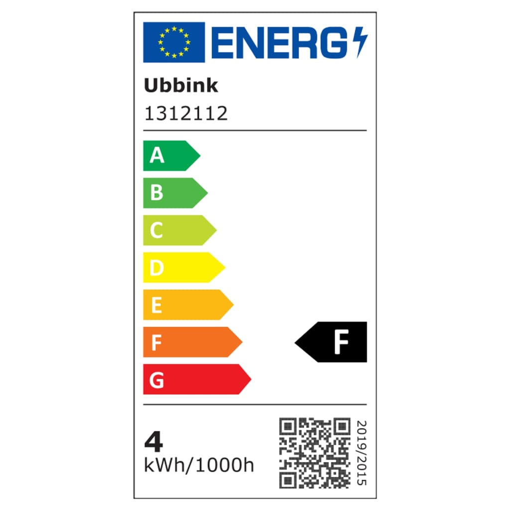 Ubbink Ubbink Waterval met LED's Nevada 60 cm roestvrij staal