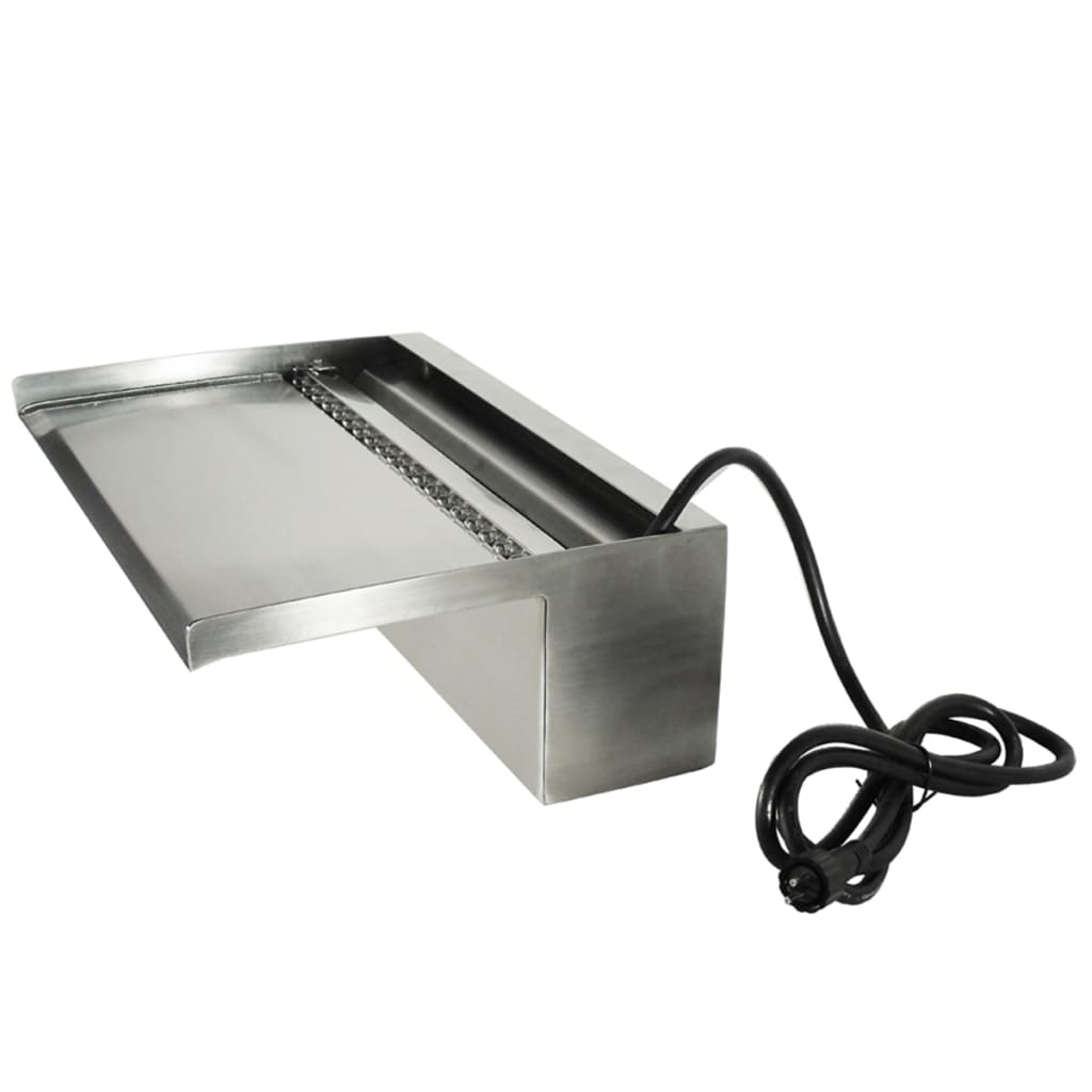 Ubbink ubbink waterval niagara led 30 cm zilverkleurig 1312124