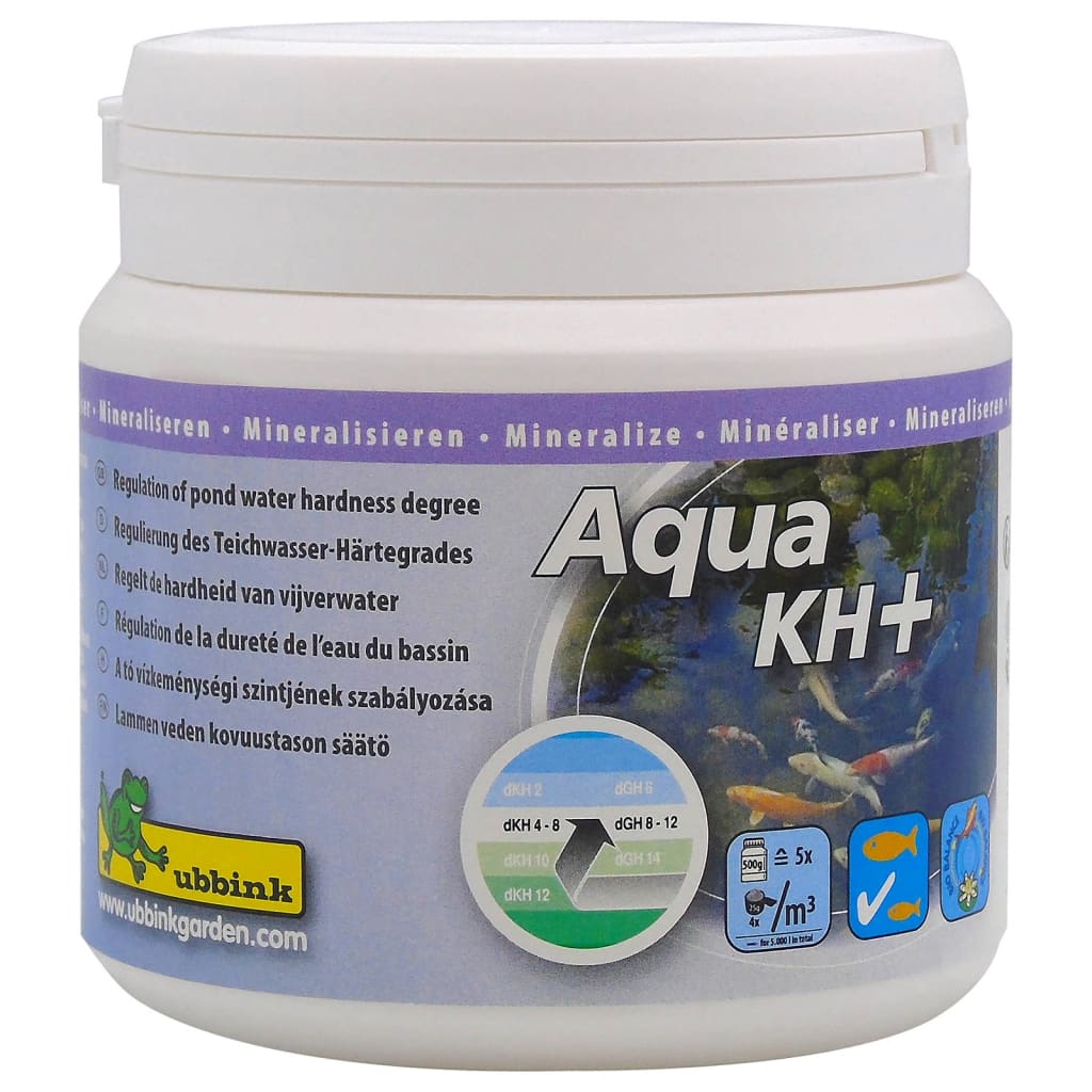 Ubbink ubbink vijverwaterbehandeling aqua kh+ 500 g voor 5000 l