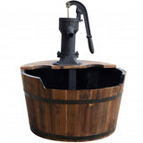 Ubbink waterornament houten ton