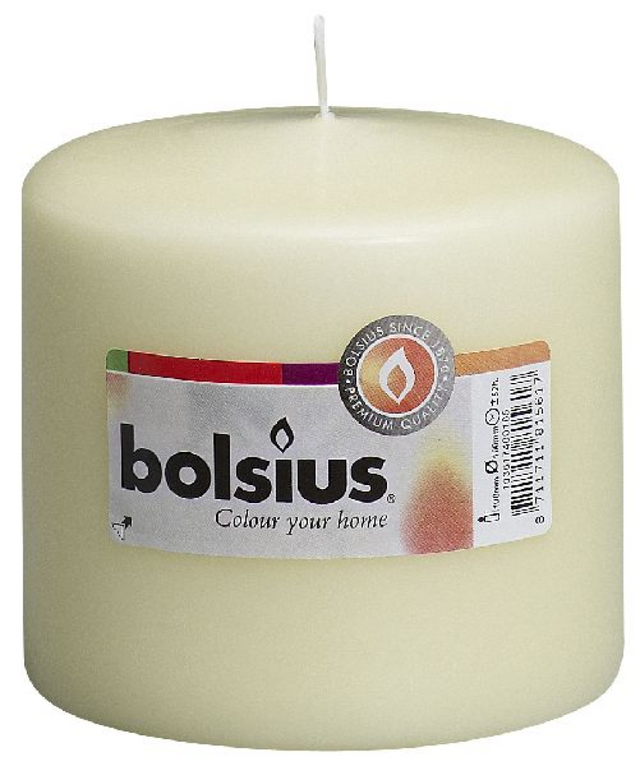 Bolsius stompkaars in cello ivoor 100 100
