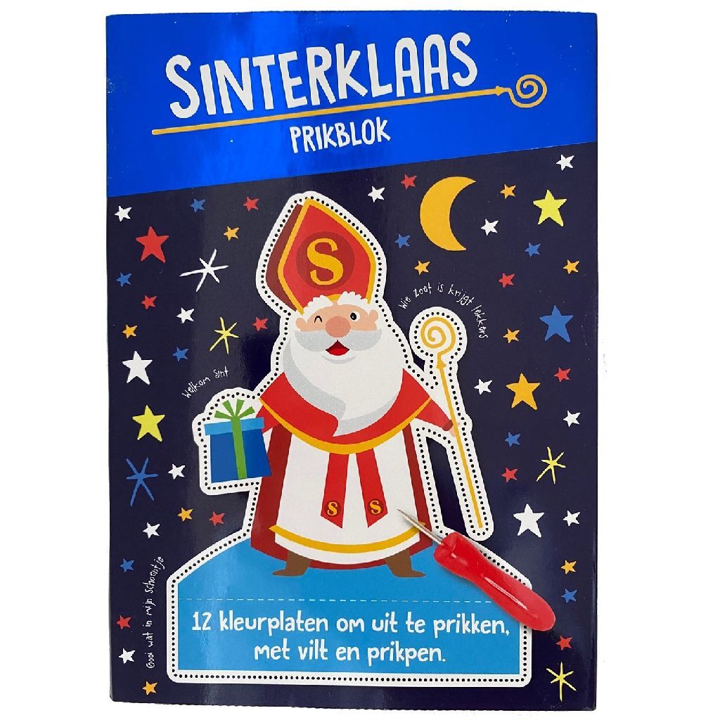 Sinterklaas prikblok