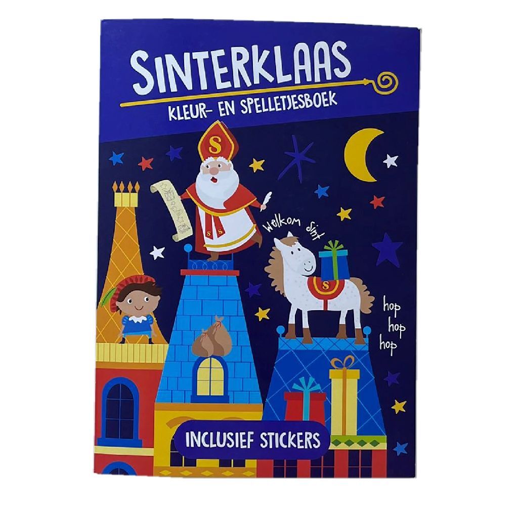 Basic Kleuren Activiteitenboek A4 Sinterklaas