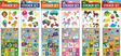 Stickerset - 6 assorti