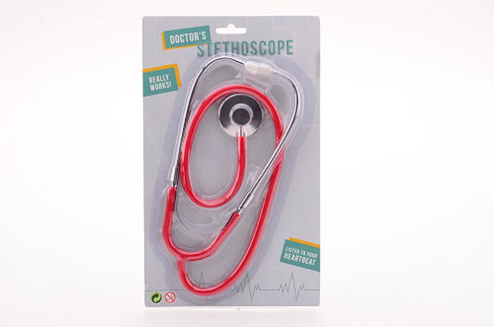 Metalen stethoscoop.