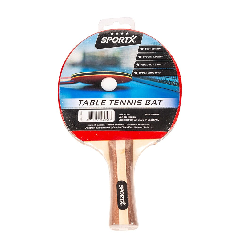 SportX Tafeltennisbatje, 4 Sterren