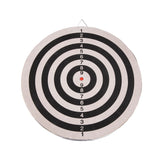 Sportx dartbord flocked met 6 darts