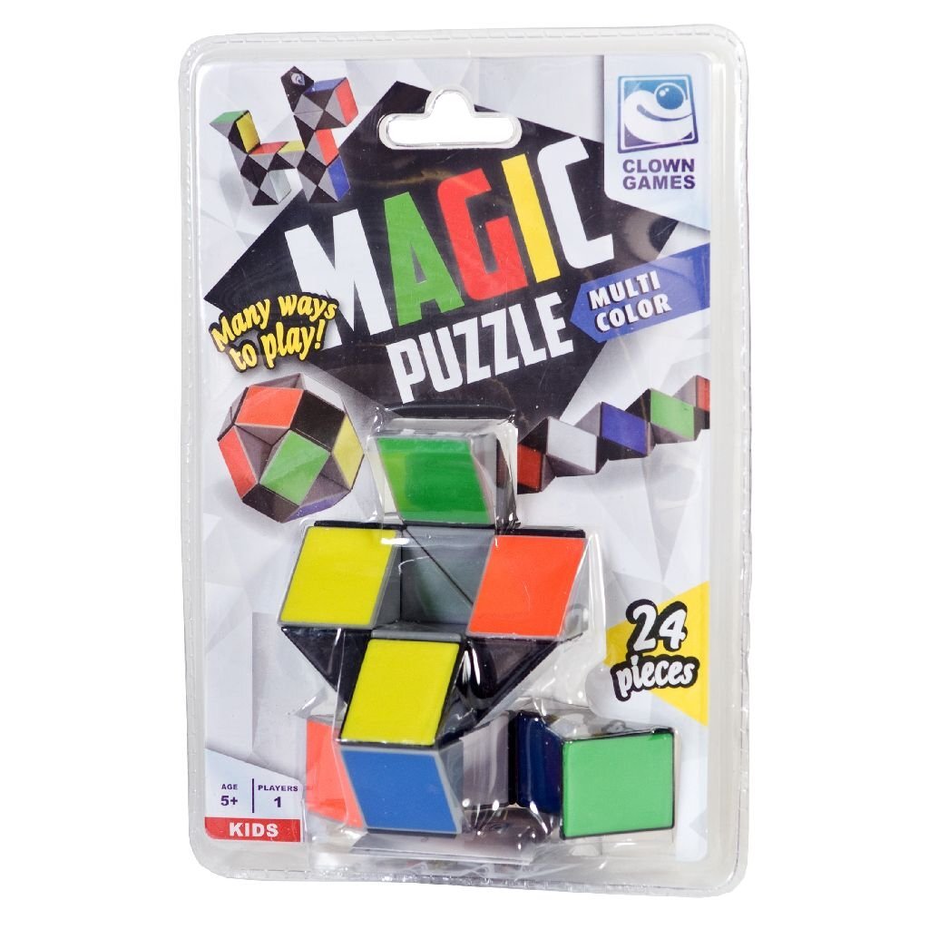 Clown games clown magic puzzle kleur