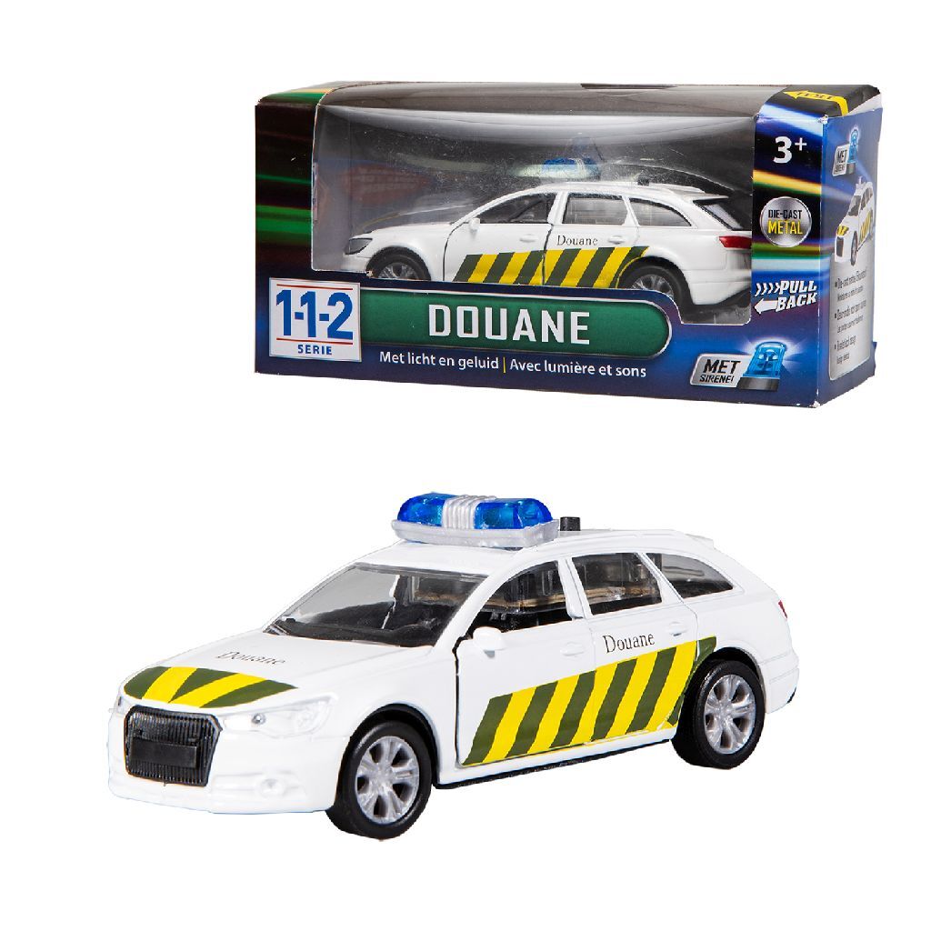 City City 112 Douane Auto 1:43 + Licht Geluid