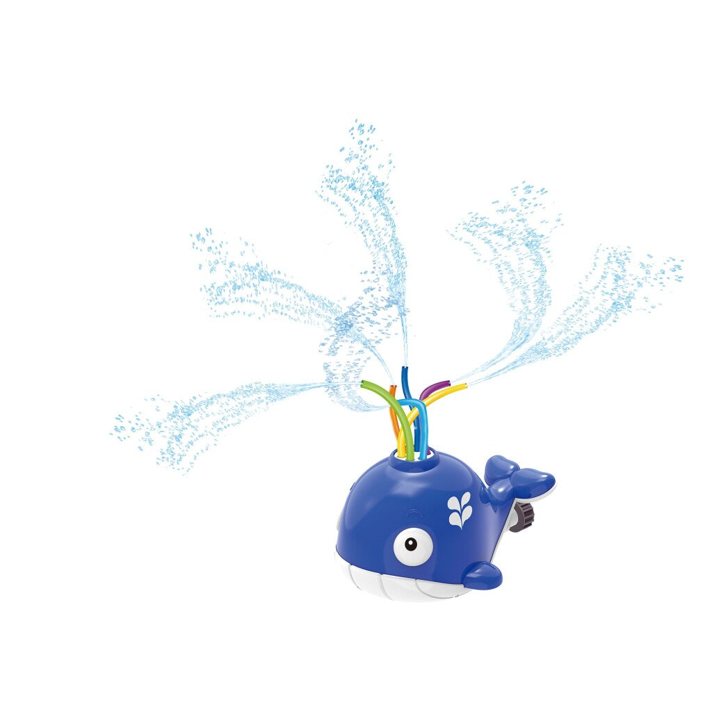 Summertime whale sprinkler