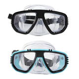 Sportx volwassenen zwemmasker 3 sterren assorti