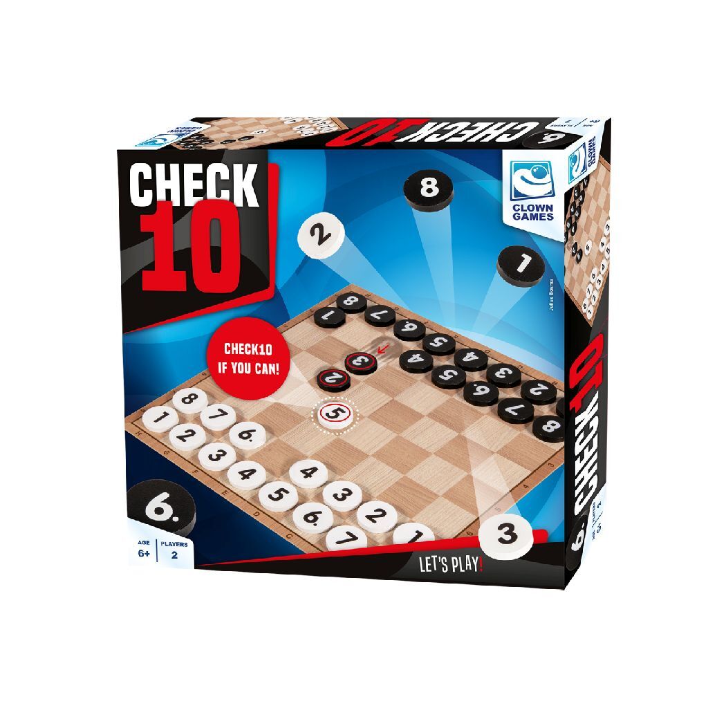 Clown games check-10 bordspel