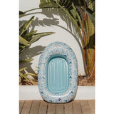 Little dutch ocean dreams opblaasboot 100x67 cm blauw