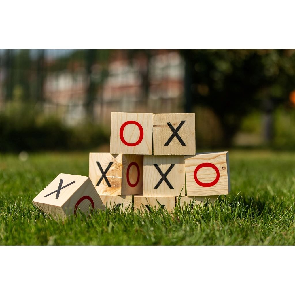 Outdoor play houten boter kaas eieren
