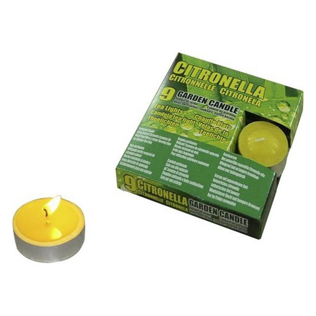 Basic Citronella Waxinelichtjes 9 Stuks