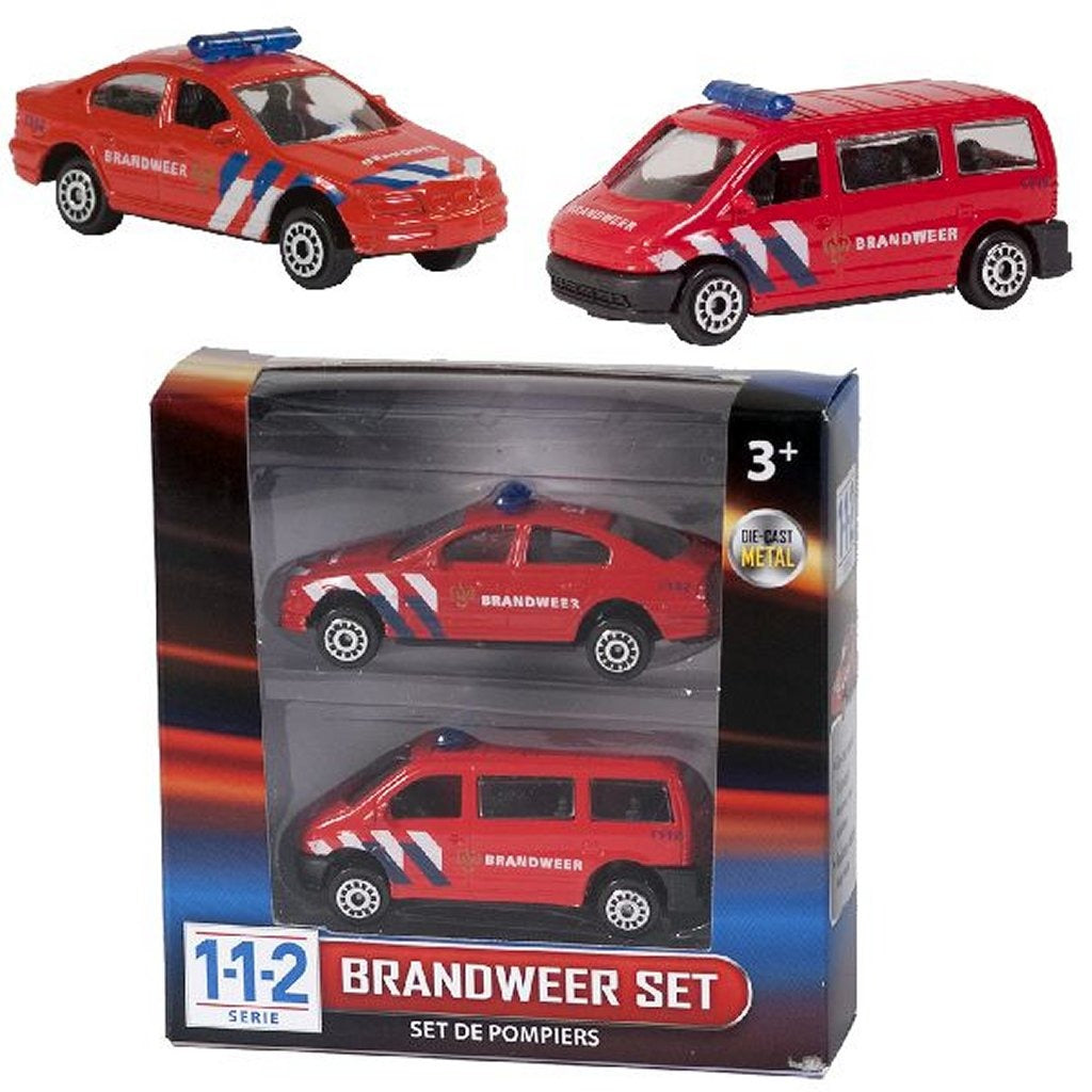 112 112 Brandweer Set 2-delig