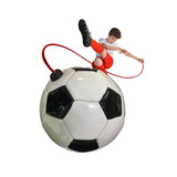 SportX Voetbaltrainer 140 gr + Koord 150 cm