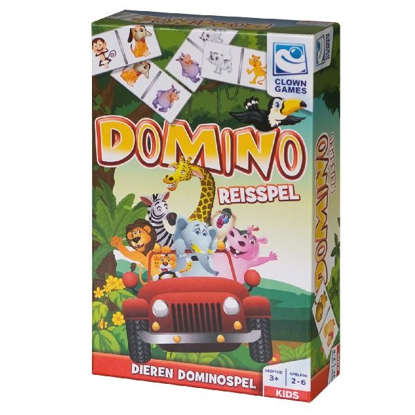 Clown games domino reisspel