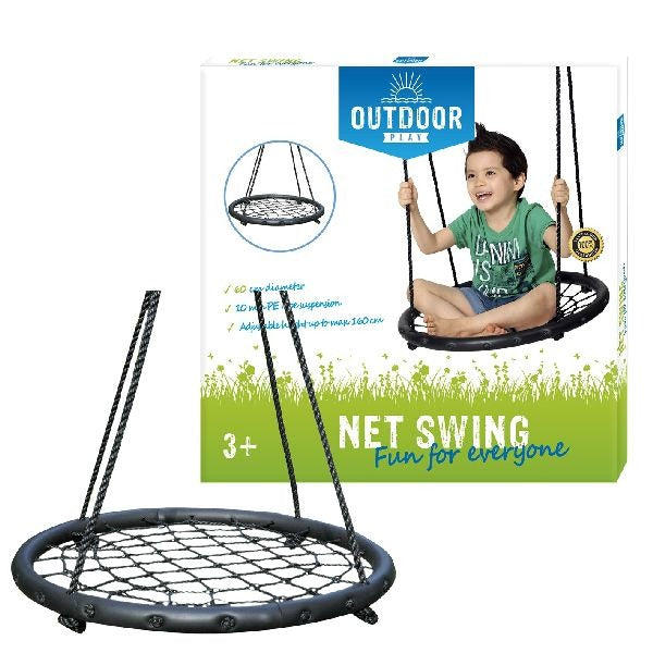 Outdoor play outdoor net swing schommel 60 cm