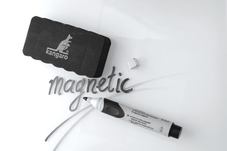 Kangaro k-n12wbw whiteboardwisser magnetisch 105x55x22mm