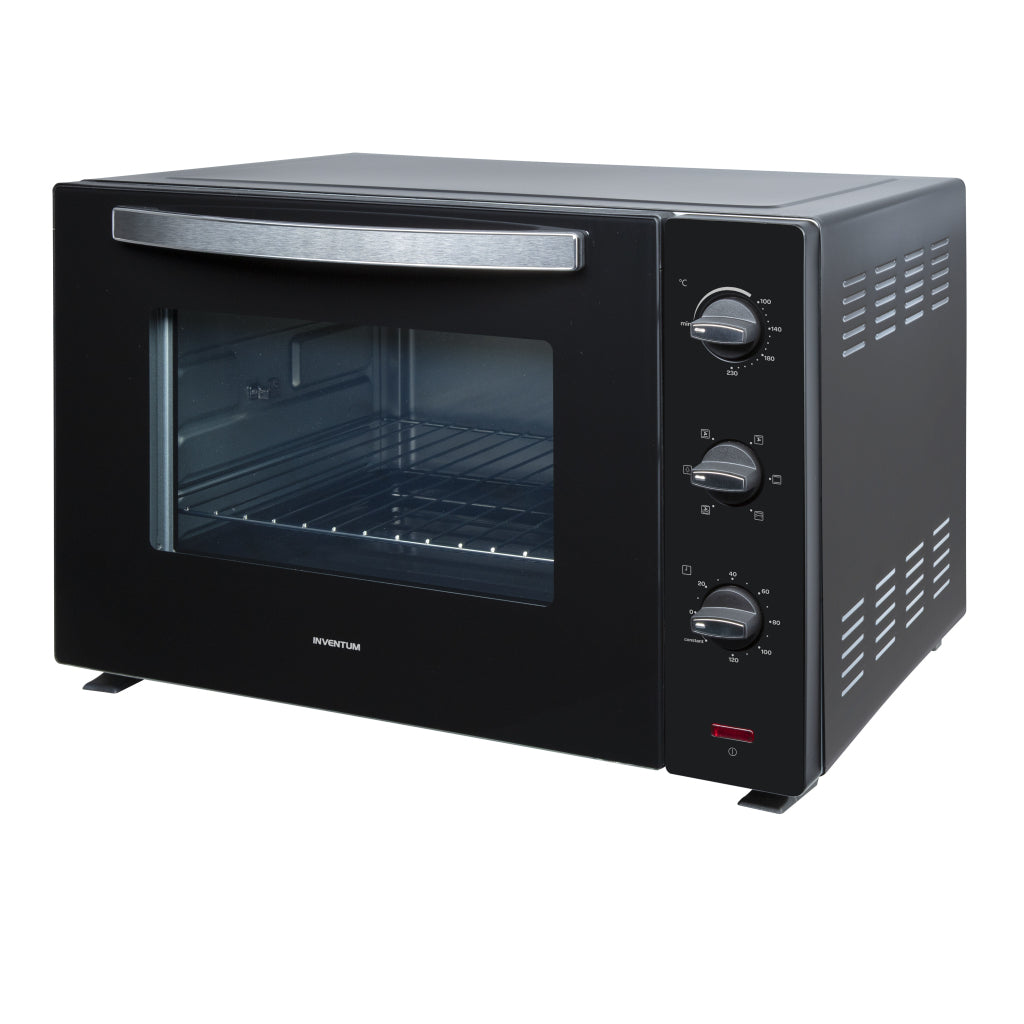 Inventum Inventum OV607B Vrijstaande Oven 60L 2000W Zwart Zilver