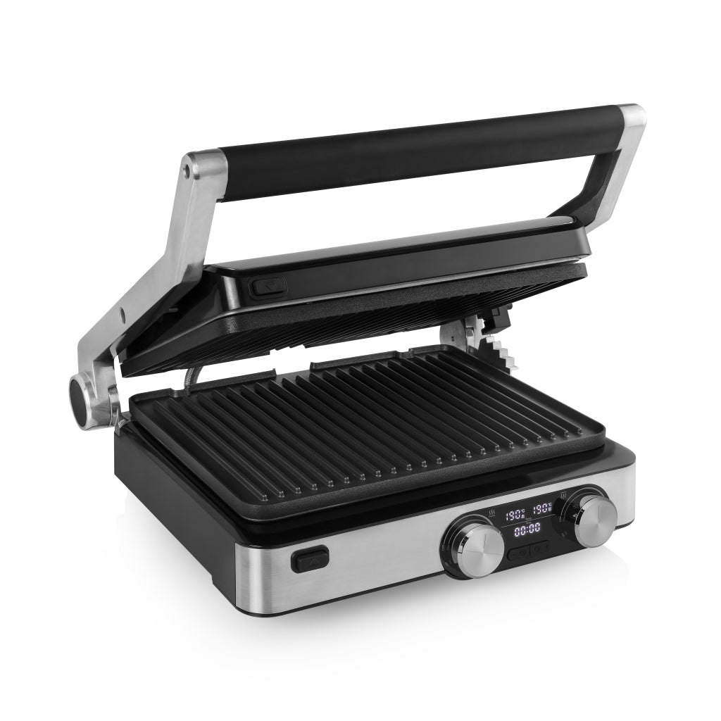 Princess 117310 Digital Grill Pro Grill RVS Zwart