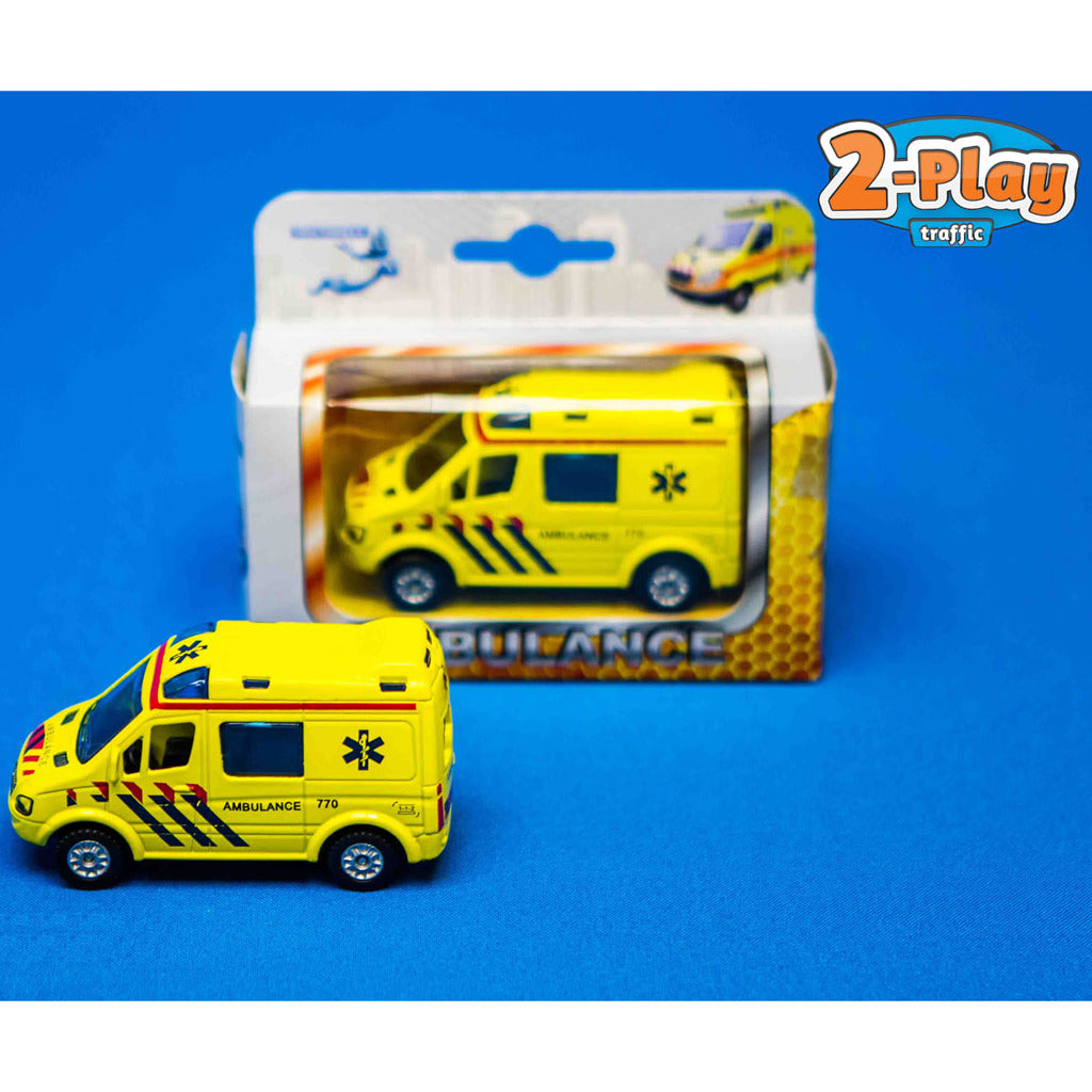 Kids Globe Globe Die-cast Ambulance NL, 8cm