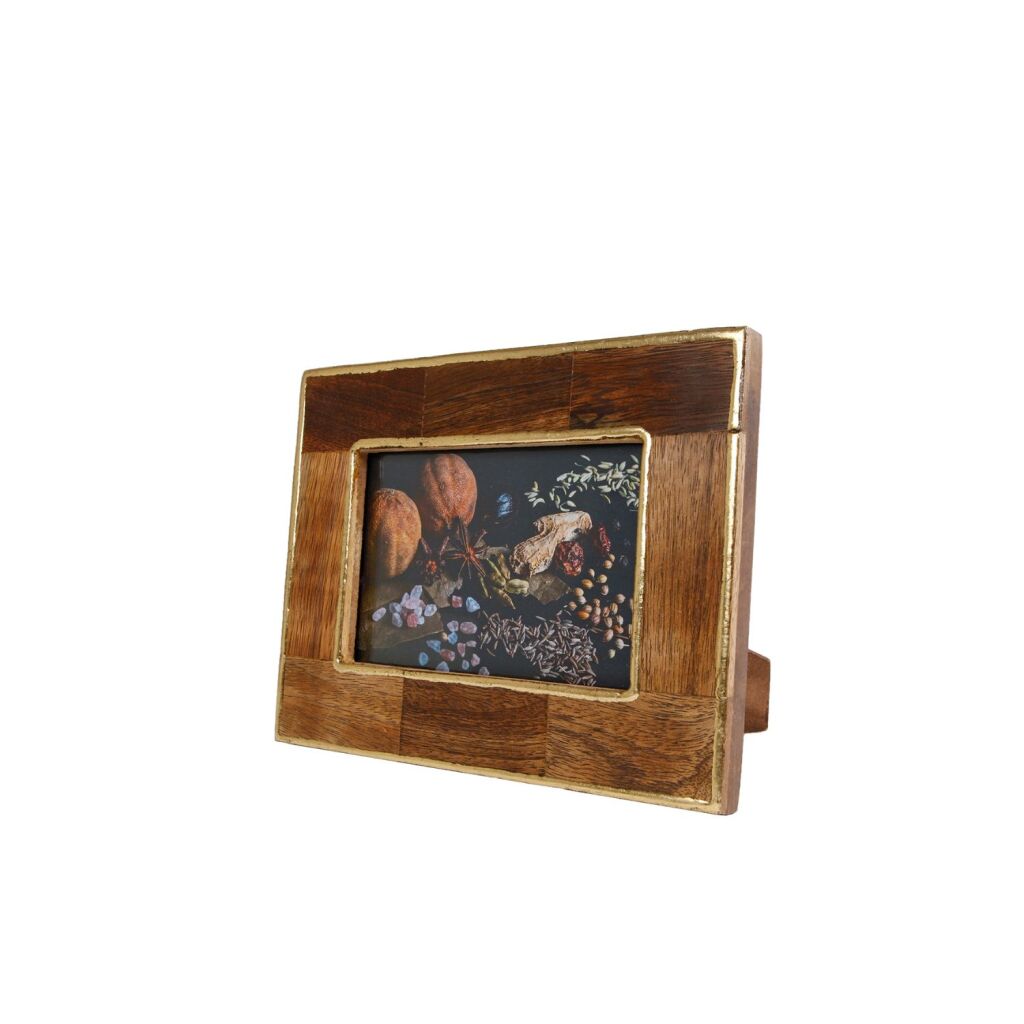 Diversen Fotolijst Jim S Hout 16,5x22x2 Cm