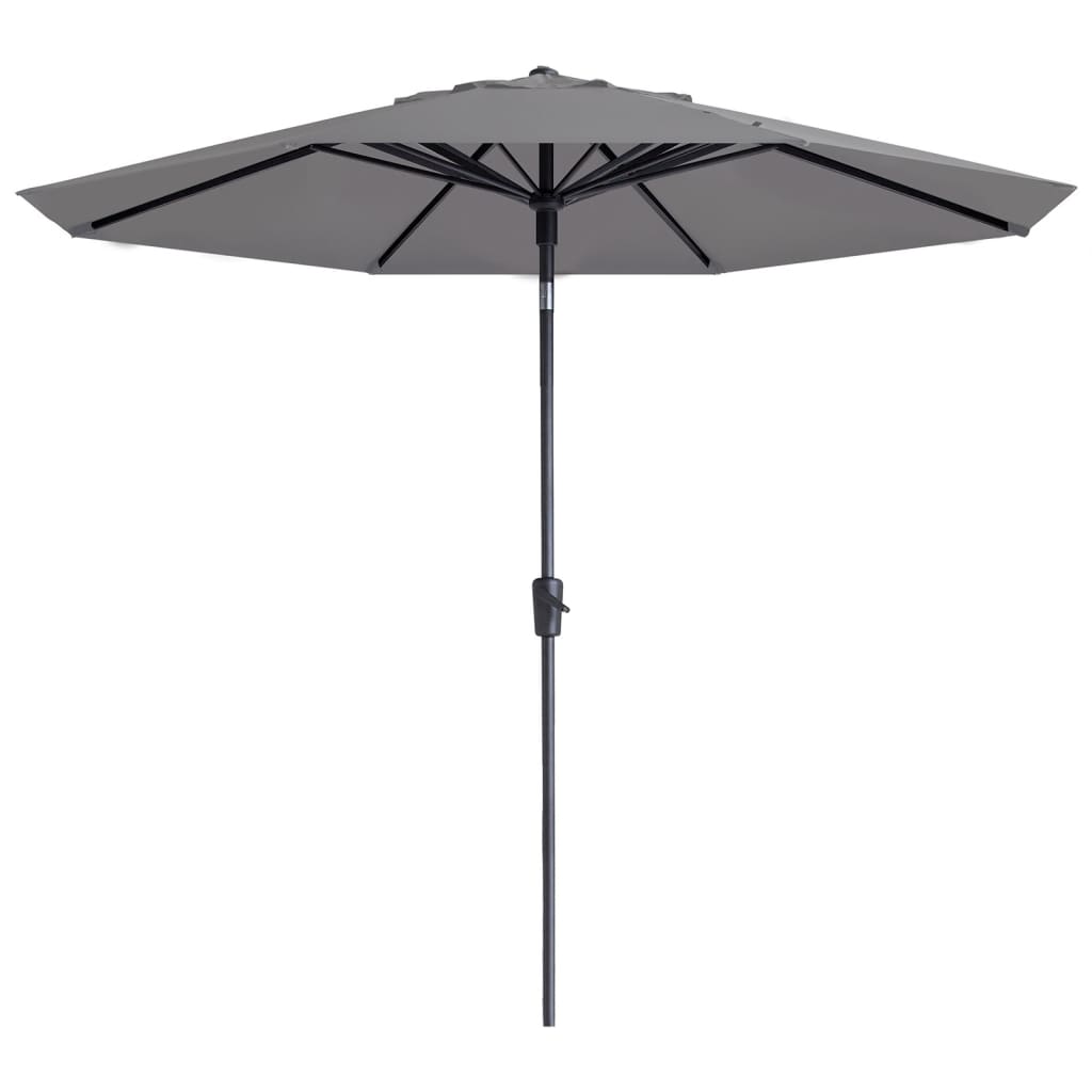 Madison parasol paros ii luxe 300 cm lichtgrijs