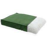 Madison Hondenkussen Velvet 80x55x15 cm groen