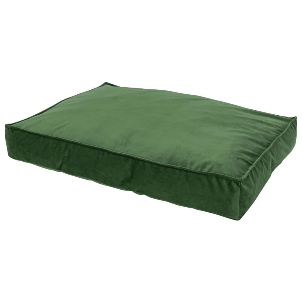 Madison hondenkussen velvet 100x70x15 cm groen