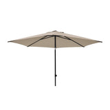 Madison parasol mykanos 250 cm ecru