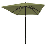 Madison parasol moraira 230x230 cm groen