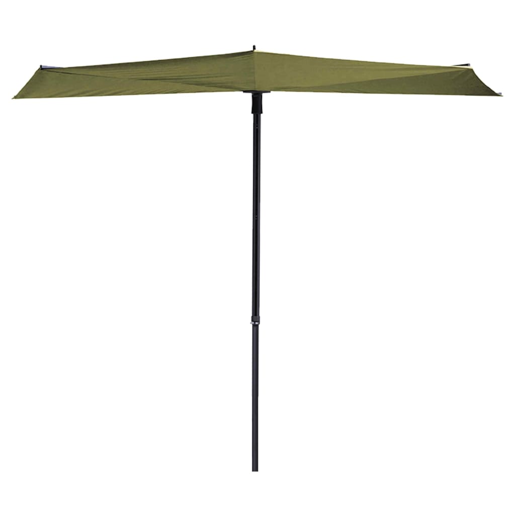 Madison balkonparasol sun wave 270x150 cm saliegroen