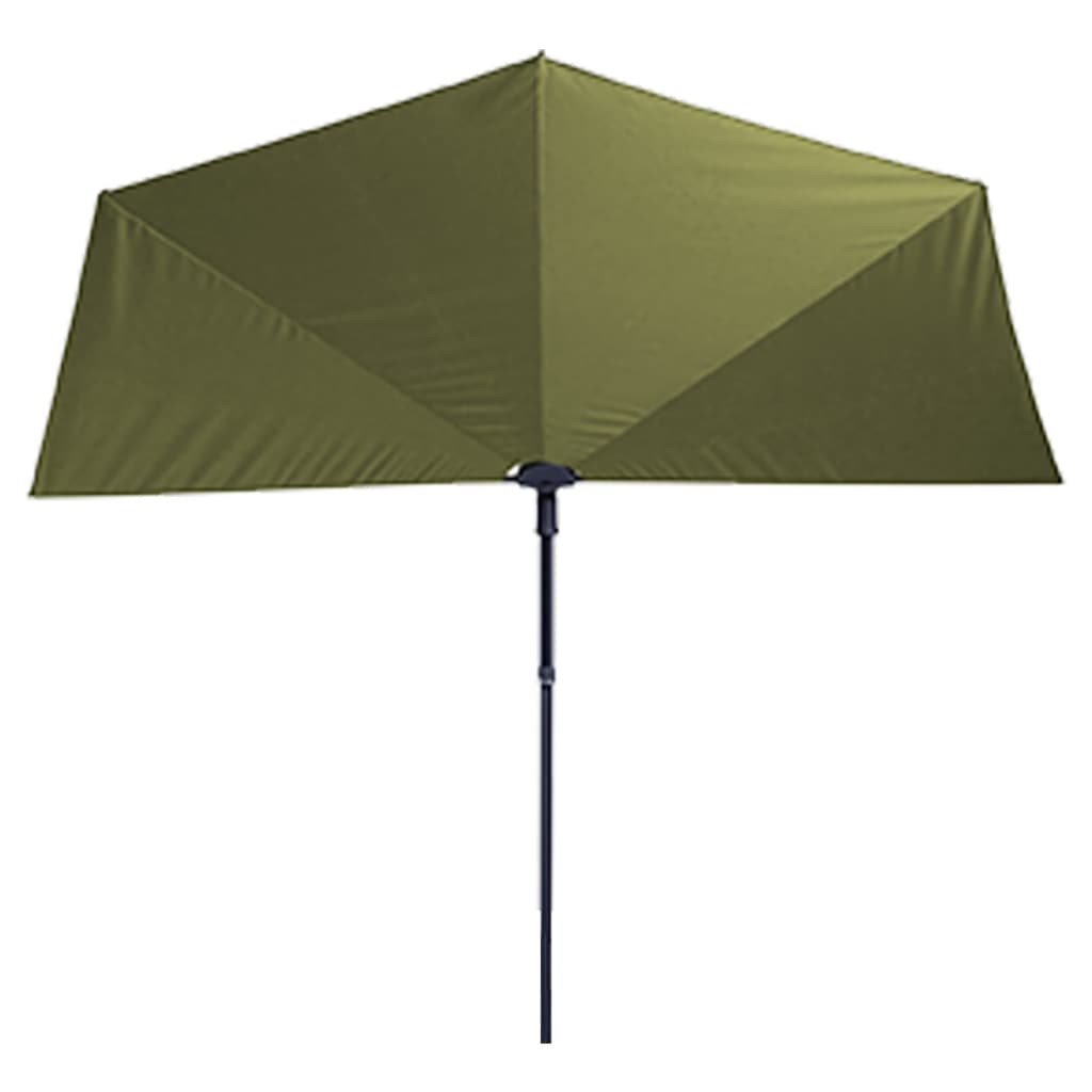 Madison balkonparasol sun wave 270x150 cm saliegroen