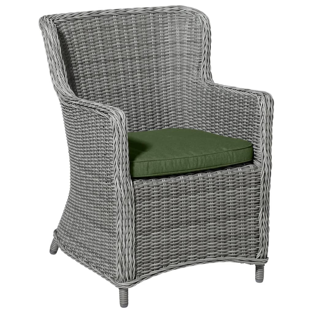 Madison zitkussen voor wicker tuinstoel panama 48x48 cm groen