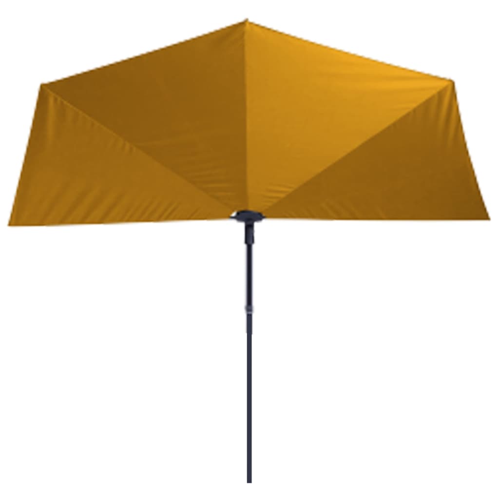 Madison Balkonparasol Sun Wave 270x150 cm goudgeel