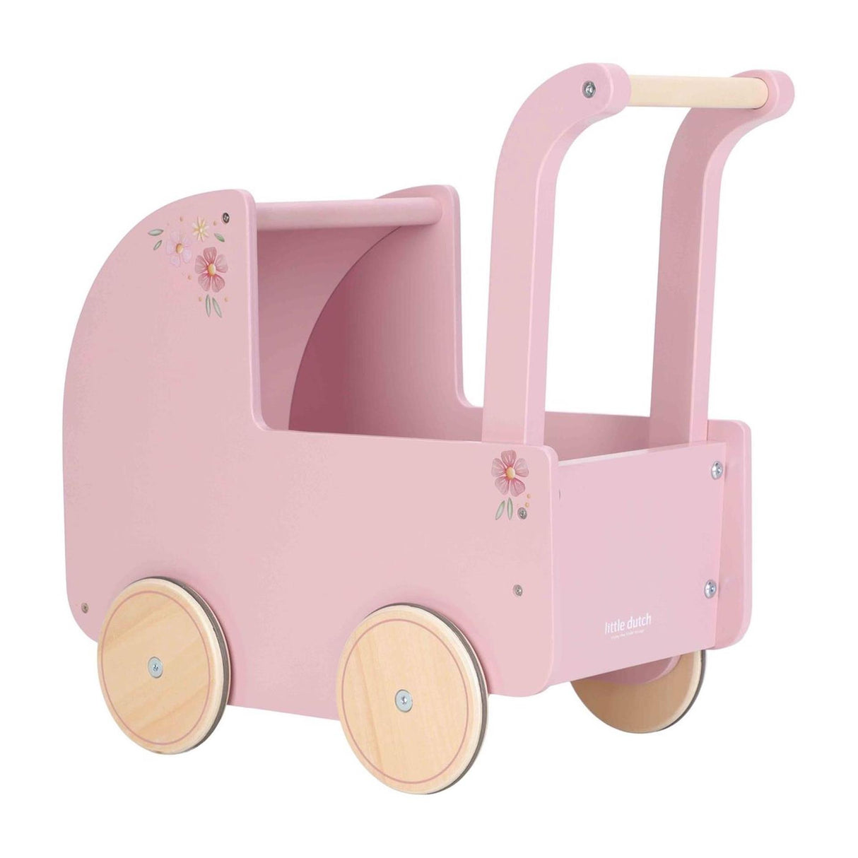 Little dutch houten poppenwagen